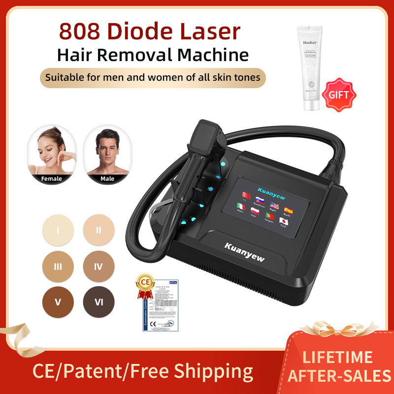 Industrial Laser Hair Removal Machine - Prix d'usine 20000000 Beat 808nm Diode