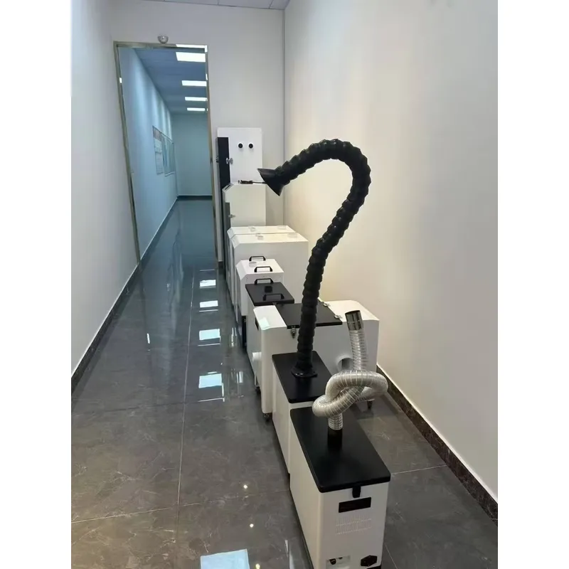Industrial Laser Marking Systems - Système de purification des fumées d'atelier