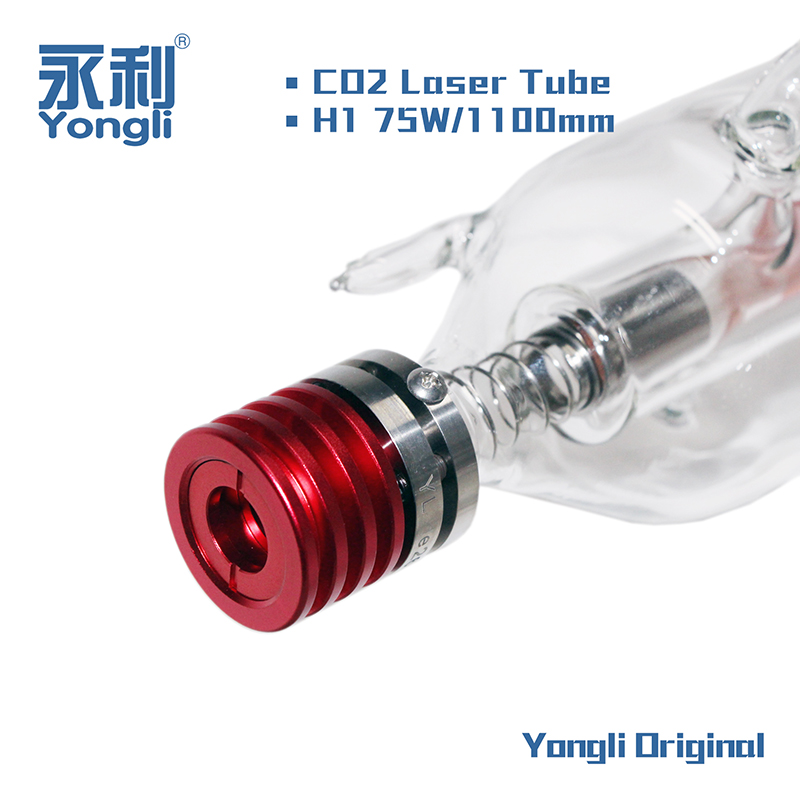 Laser Tube Replacement - Tube laser CO2 Yongli H1 75W,