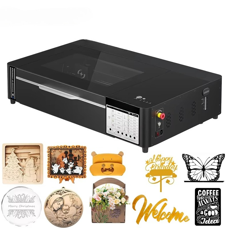 Industrial Laser Engraver For Wood - Atomstack Hurricane 55W Co2 gravure Laser