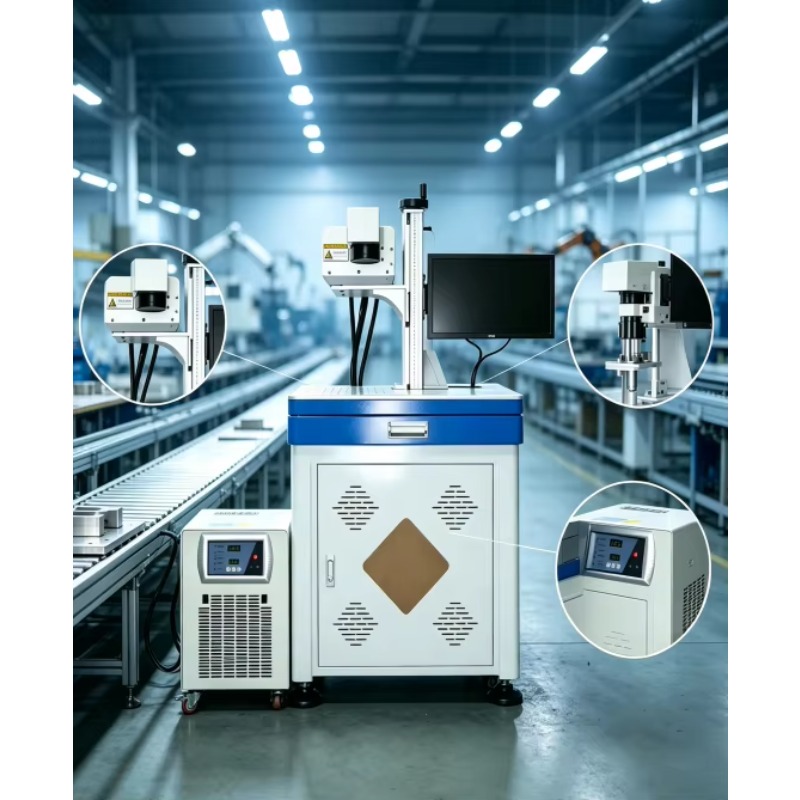 Industrial Laser Marking Systems - Marqueur laser UV tout-en-un 3-20W avec