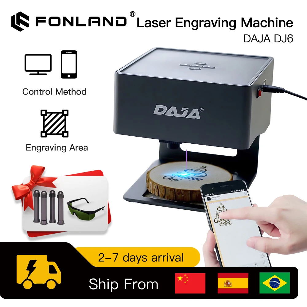 Industrial Laser Engraving Machine - DAAlbanLaser Engraver CNC DIY DJ6 Laser