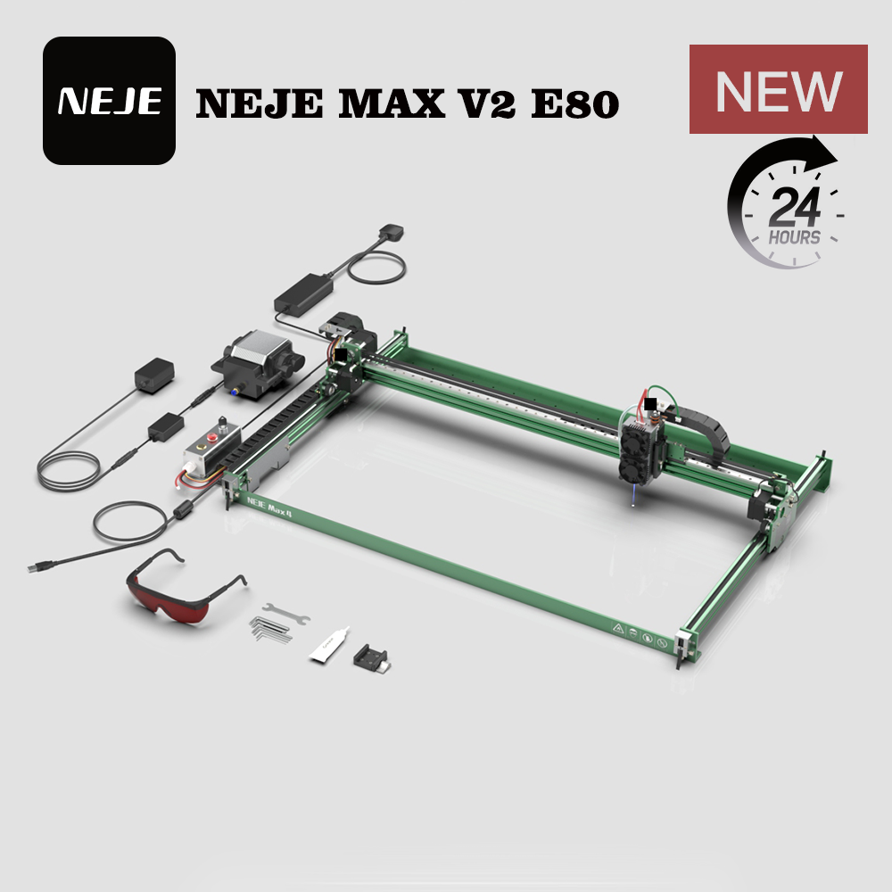 Industrial Grade Laser - Graveur laser NEJE MAX V2 E80