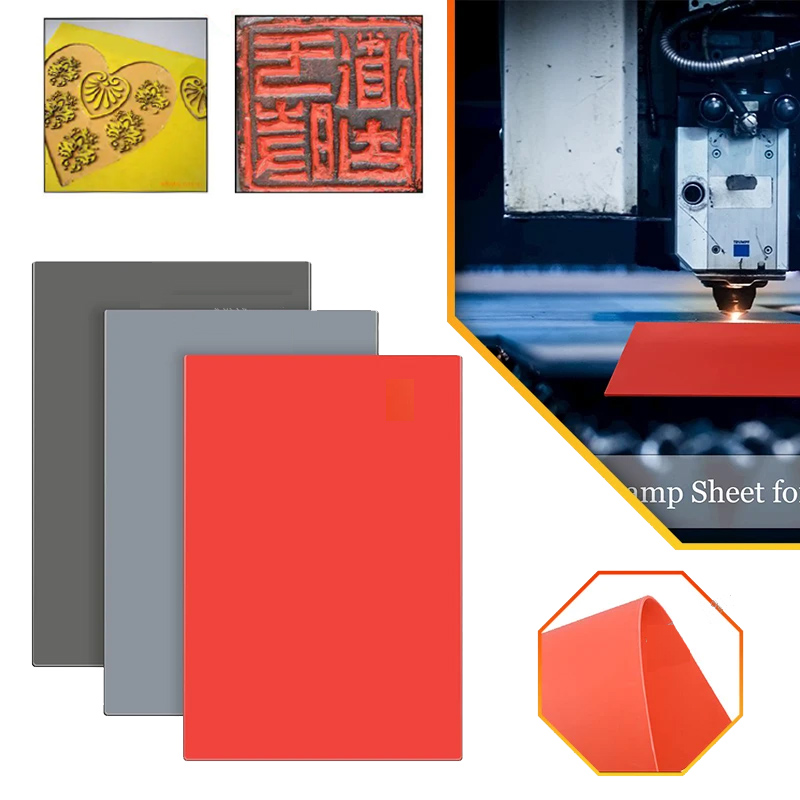 Industrial Laser Engraving Machine - Tapis en caoutchouc A4, matériel de