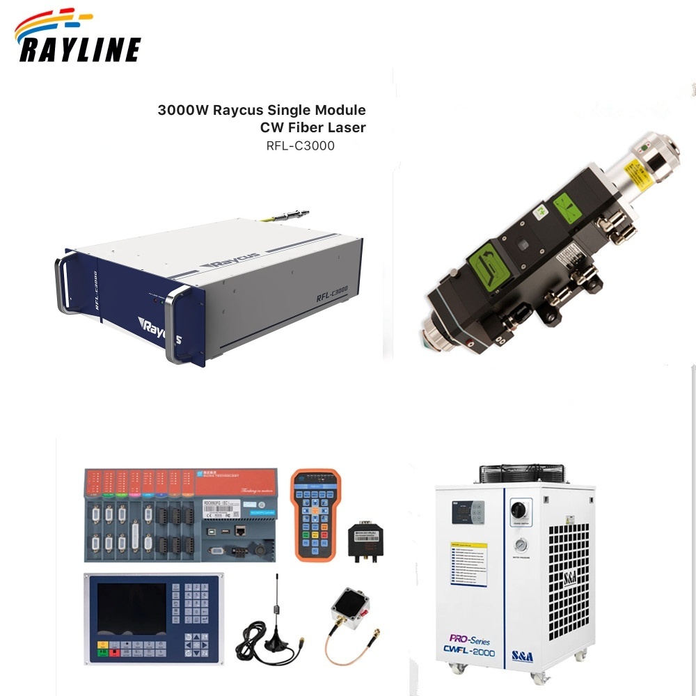 Industrial Fiber Laser - Source laser à fibre Raycus 2000W