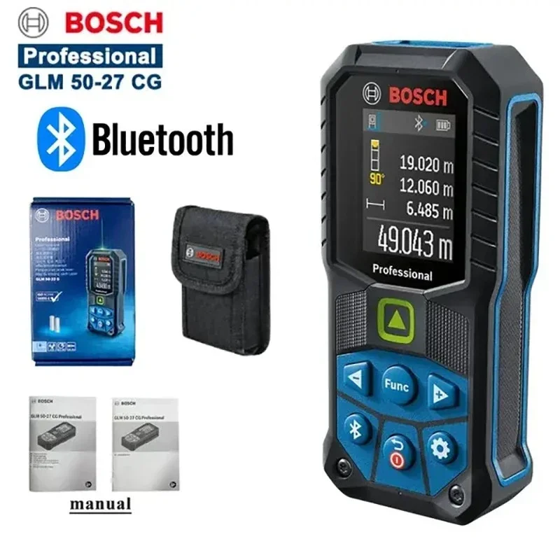 Télémètre laser Bosch GLM50-27 - Industrial Green Laser avis et prix