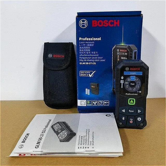 Télémètre laser Bosch GLM50-27 - Industrial Green Laser avis et prix