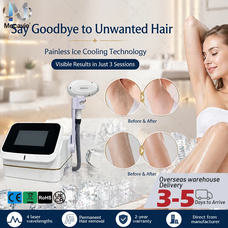 Mini Épilateur Laser Diode 808 - Industrial Laser Hair Removal Machine avis et prix