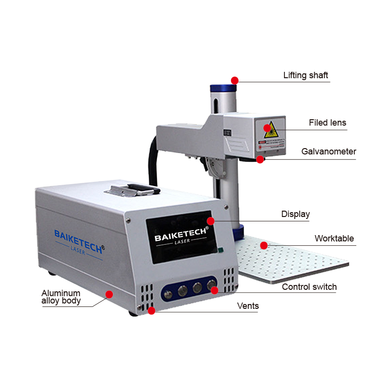 Machine de marquage laser fibr - Industrial Laser Engraving Machine avis et prix