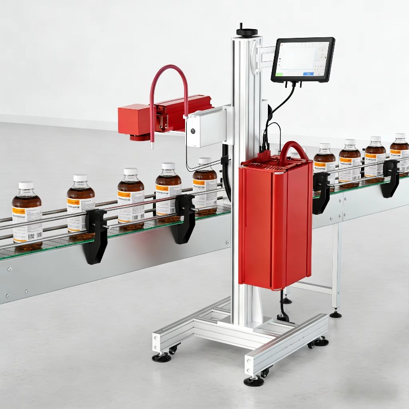 Marqueur laser volant sans con - Industrial Laser Printing avis et prix