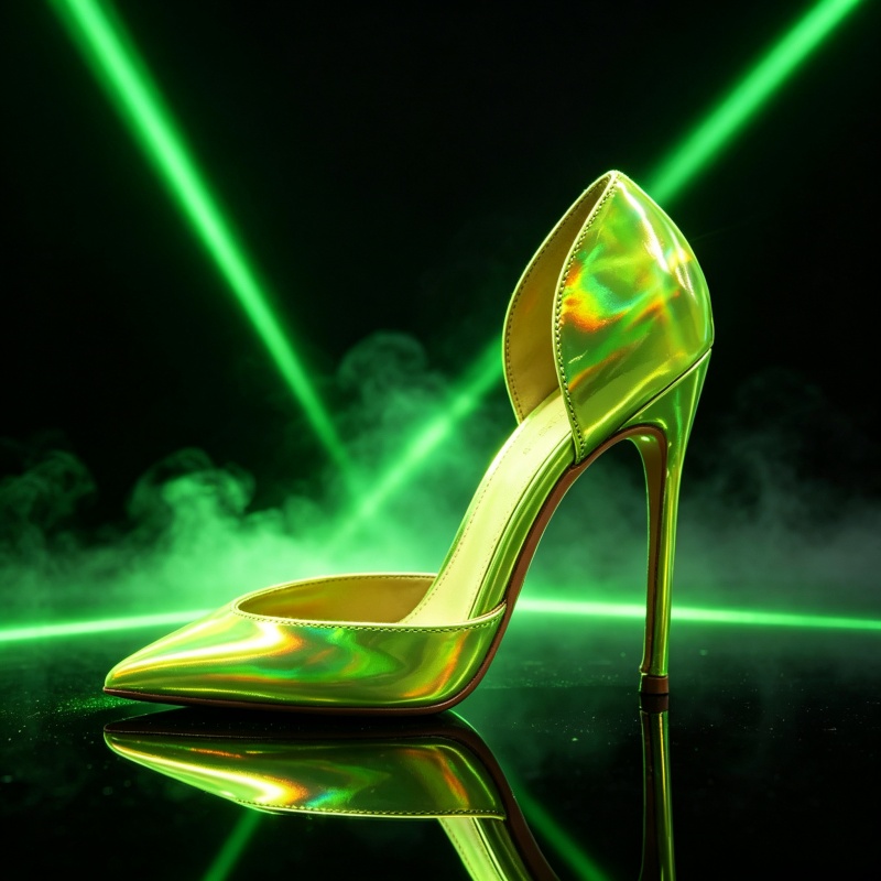 Chaussures de soirée sexy, ver - Industrial Green Laser avis et prix