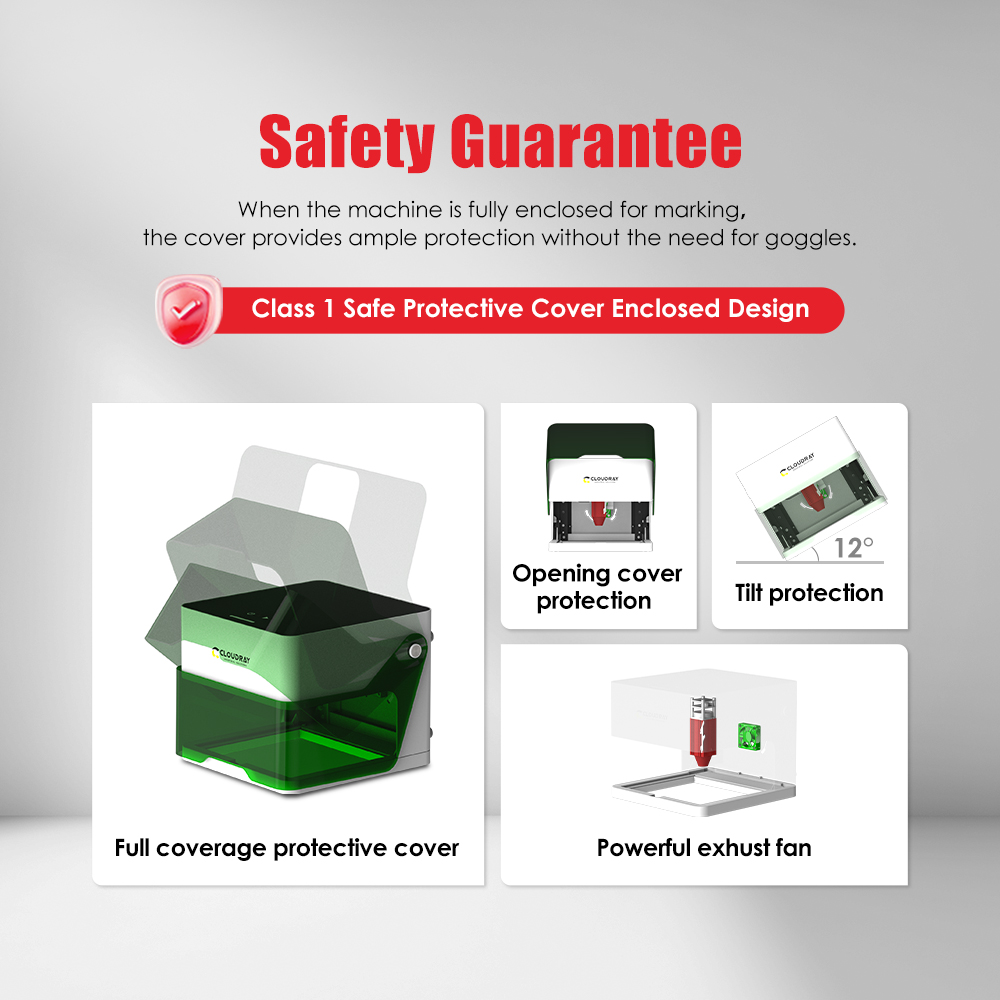 Cloudray 5000mw CNC Mini grave - Industrial Laser Engraving Machine avis et prix