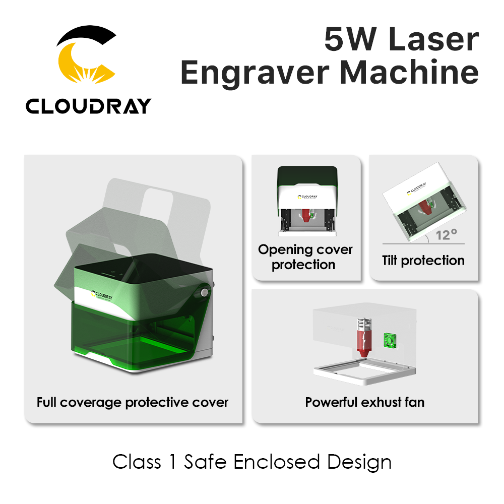 Graveur laser Cloudray BM1, im - Industrial Laser Engraving Machine avis et prix