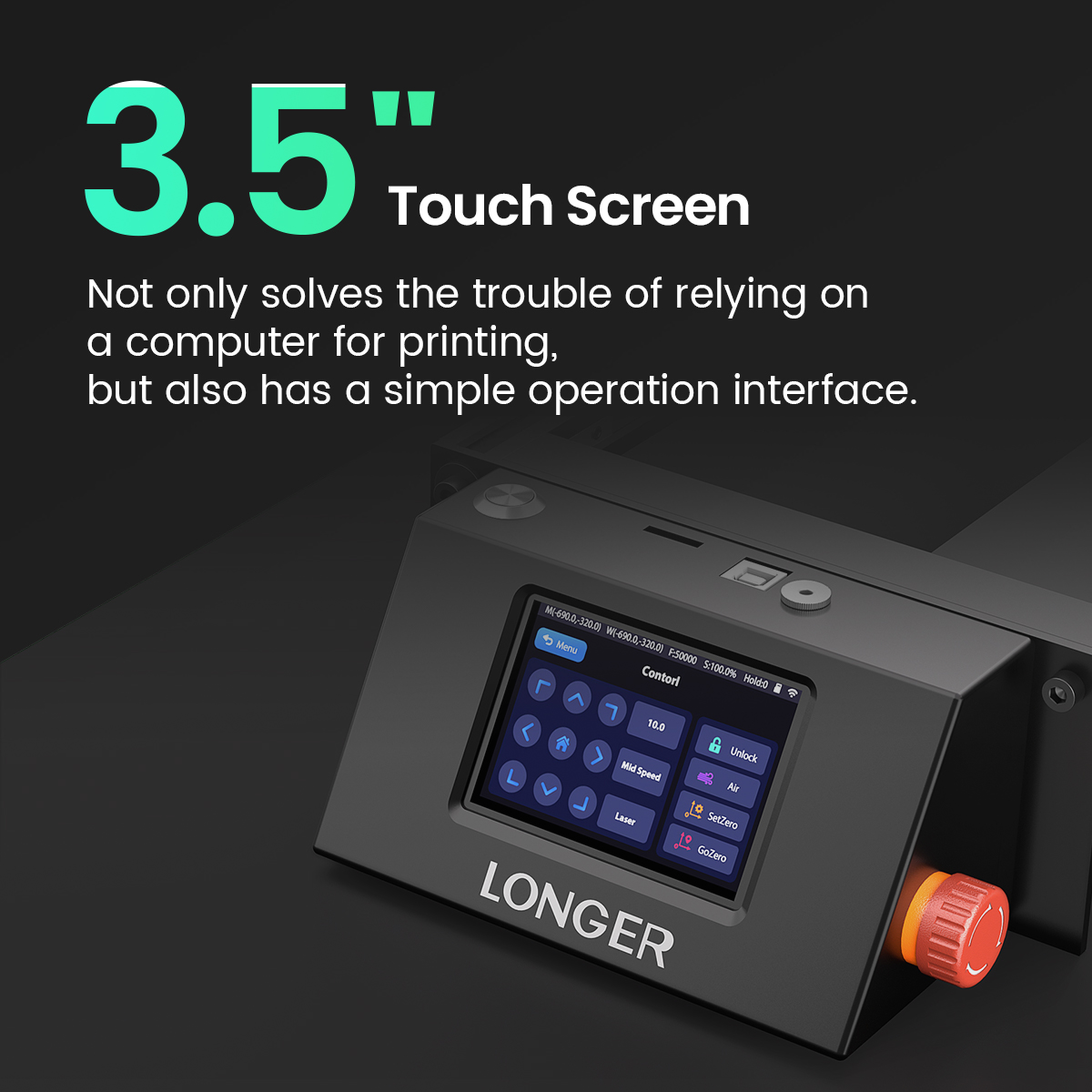 LONGER 20W 10W 5W Découpeuse e - Industrial Laser Engraving Machine avis et prix
